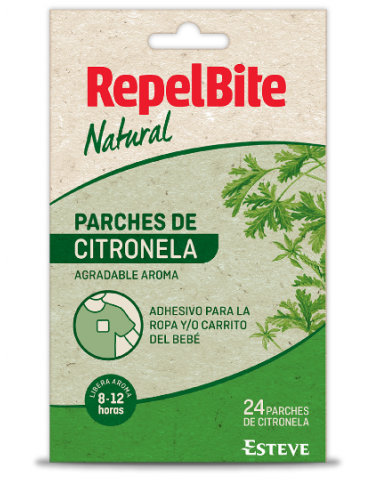 REPELBITE NATURAL PARCHES ROPA...