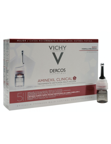 DERCOS AMINEXIL CLINICAL 5 MUJER  21...